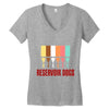 reservoir dogs (4) Women's V-Neck T-Shirt