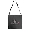 party animal Adjustable Strap Totes