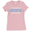 if i am ever on life support unplug me Ladies Fitted T-Shirt