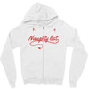 i'm on santa's naughty list Zipper Hoodie