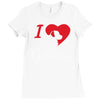 i love goldens Ladies Fitted T-Shirt