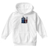 defacing the phonebox hoody Youth Hoodie