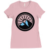 mountain bike Ladies Fitted T-Shirt