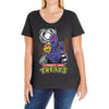 summer time treats Ladies Curvy T-Shirt