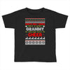 santa only comes once a year grammy is always here to cheer Toddler T-shirt