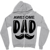 awsome dad Zipper Hoodie