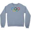 olympic rings Crewneck Sweatshirt
