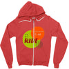 I'M TAKING MY TIME ON MY RIDE Zipper Hoodie