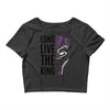 black panther 1 Crop Top