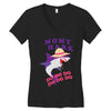 Mommy Shark -Shark Do Do Do Women's V-Neck T-Shirt