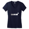 dad2 Women's V-Neck T-Shirt