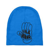 talk to the hand Baby Beanies
