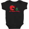 an apple a day Baby Bodysuit