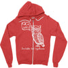 irritable owl syndrome Zipper Hoodie