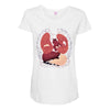 heart attack Maternity Scoop Neck T-shirt