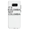it's colombia not columbia Samsung Galaxy S8