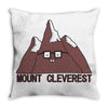 mount cleverest Throw Pillow