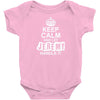 Keep Calm And Let Jeremy Handle It Baby Onesie