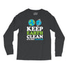 keep earth clean it's not uranus kawaii planets Long Sleeve Shirts