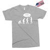 banksy funny human evolution indie Exclusive T-shirt