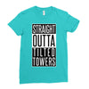 fortnite tilted towers Ladies Fitted T-Shirt
