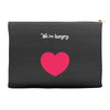 We're Hungry with Heart Accessory Pouches