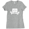 modern day pirate Ladies Fitted T-Shirt