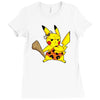 caveman mouse Ladies Fitted T-Shirt