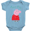 peppa pig aunt pig Baby Bodysuit