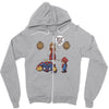 wrong game Zipper Hoodie
