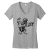zombie Women's V-Neck T-Shirt