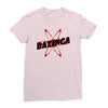 bazinga logo inspired by the big bang theory ideal birthday gift Ladies Fitted T-Shirt
