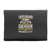 grumpy old crane operator Accessory Pouches