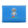 disc golf frisbee leaning on target basket innova Accessory Pouches