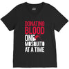 donating blood one mosquito funny V-Neck Tee