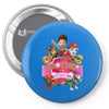 paw patrol birthday girl brother Pin-back button