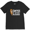 otter coffee V-Neck Tee