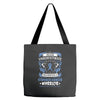 Never Underestimate the Strength of a Stomach Cancer Warrior Tote Bags