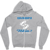 Grandpa is my Name Fishing Is My Game Zipper Hoodie