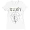 rush vintage starman Ladies Fitted T-Shirt