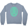 kaonashi mask spirited away Crewneck Sweatshirt