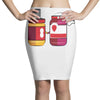 pb&amp;j wedding Pencil Skirts