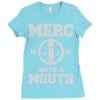 merc with a mouth Ladies Fitted T-Shirt
