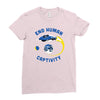 end human captivity Ladies Fitted T-Shirt