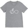infinity knot anchor rope V-Neck Tee