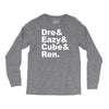 dre eazy cube rendre eazy cube ren Long Sleeve Shirts