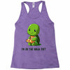 ninja diet (green) Racerback Tank