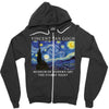 Vincent Van Gogh The Starry Night Zipper Hoodie