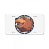 Cheeseburger! The bear in Far Cry 5 License Plate