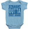 straight outta first grade Baby Bodysuit